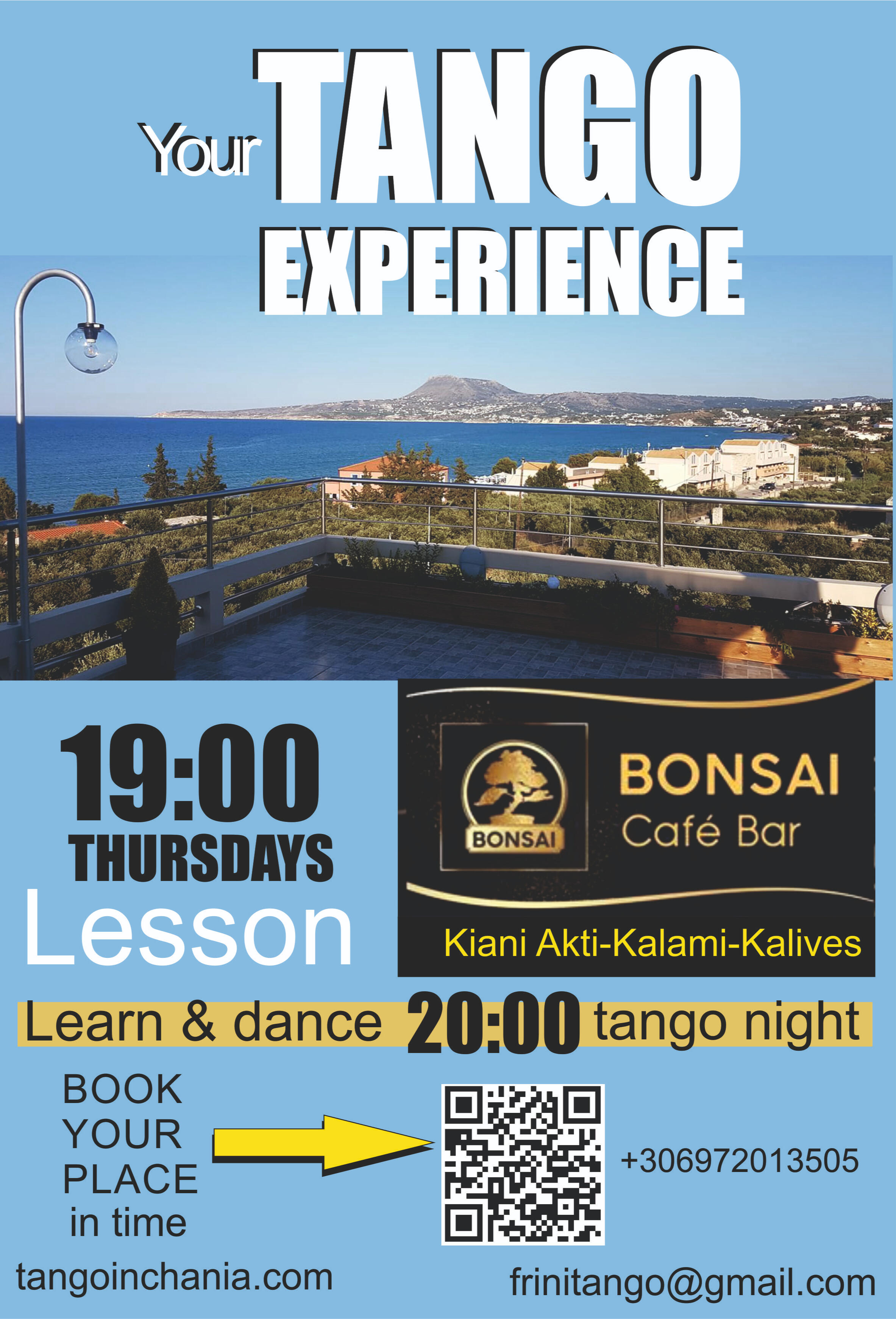 tango nights in Chania/Kalives